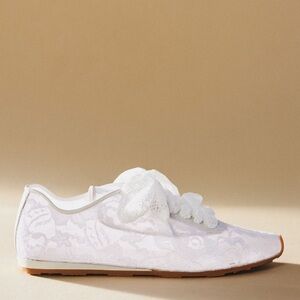Jeffrey Campbell White Lace Women's Sneakers